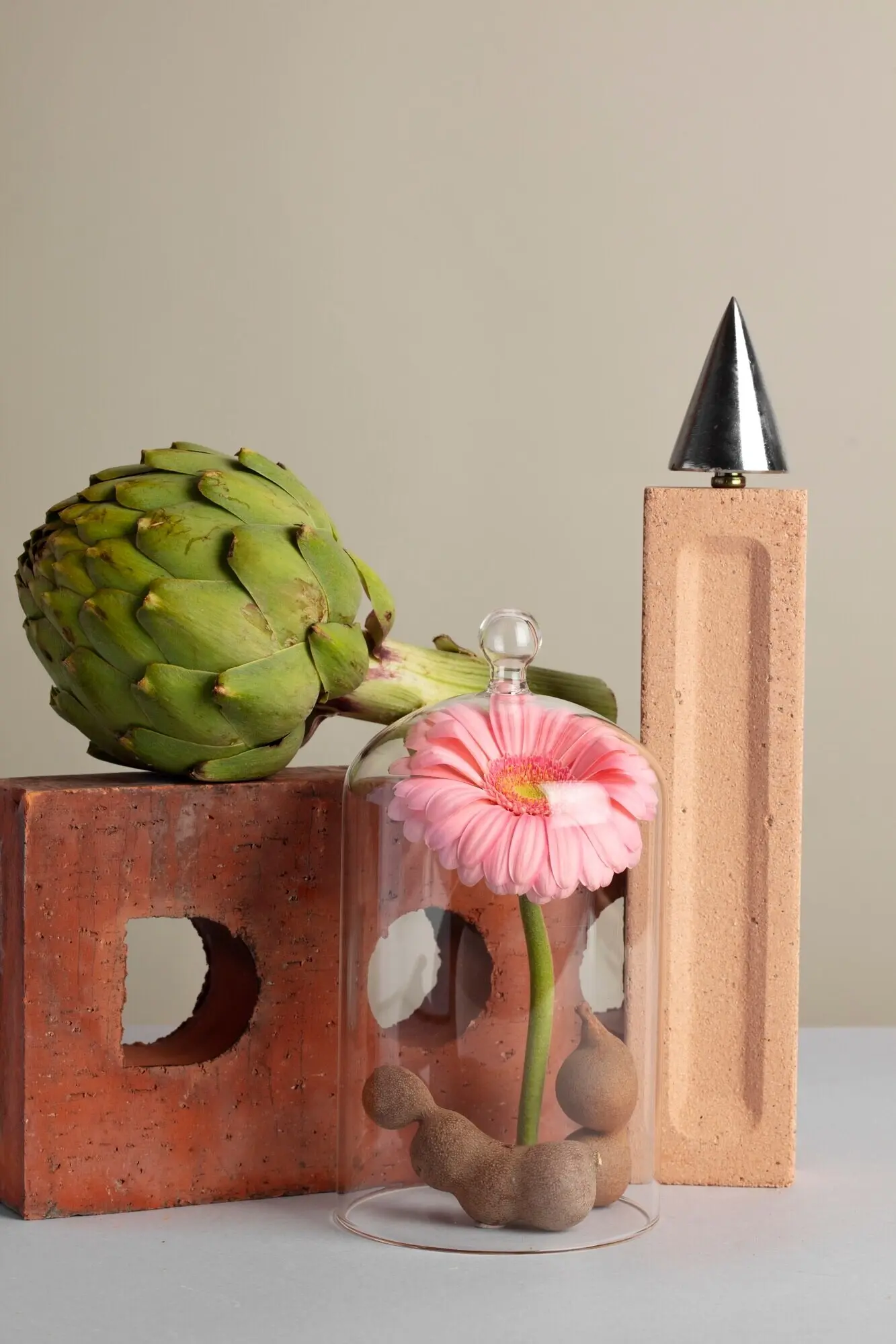 Stillleben zum Konzept einer Lebensmittelkrise